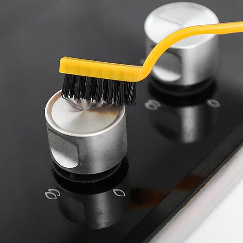 Set of 3 Japanese-style gas stove cleaning brushes - Kitchen