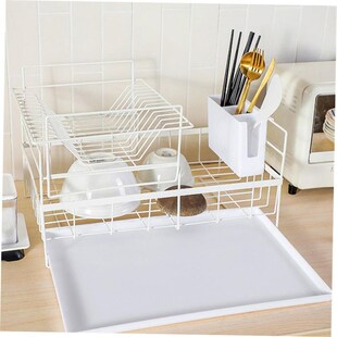 dish drying rack storage kitchen cup holder organizer洗碗架