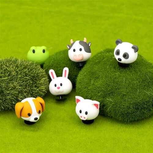 1pc 3D Shoe Charm for Kid Dinoaur Dog Duck Shoe Acceorie Ani
