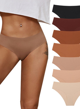 Silk Women Sports Thongs g string Seamless Panties Underwear