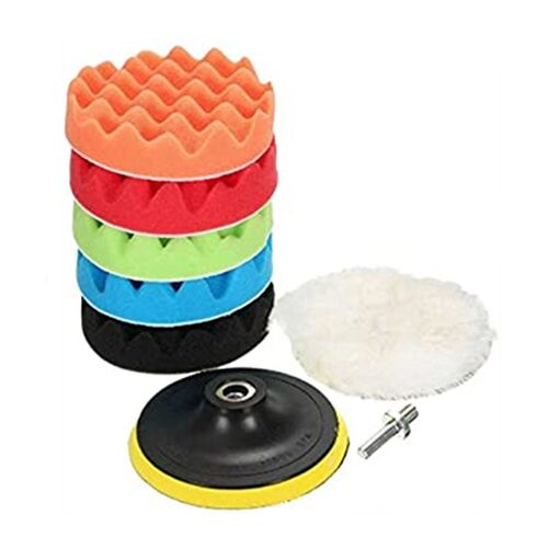 Polishing Pad Wheel for Car Back Velvet 37 inch 8pcs