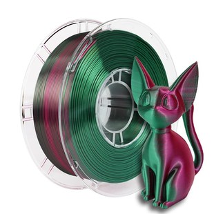 Two-Tone 3d Printer Filament PLA 1.75mm Silk Bicolourable Su