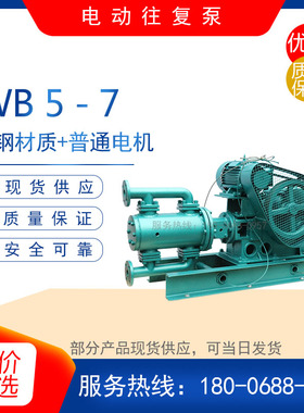 WB/WB1 型电动往复泵 远距离输水泵 油库输油泵 耐腐蚀石油化工泵