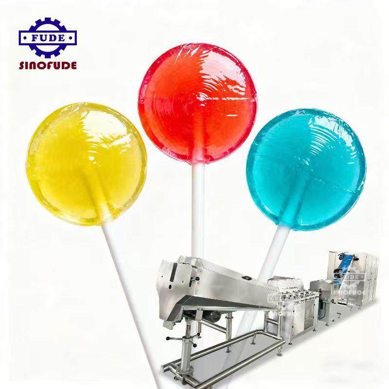 全自动多功能棒棒糖生产线多口味可选球形糖专用