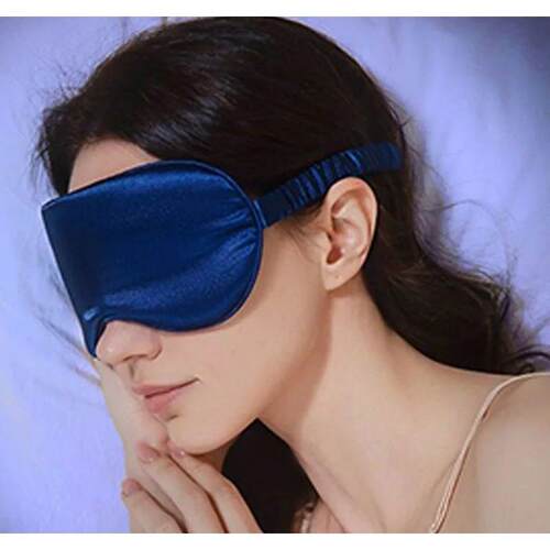 1pcs Imitated Silk eye cover mask Sleep eyes mask Comfortabl