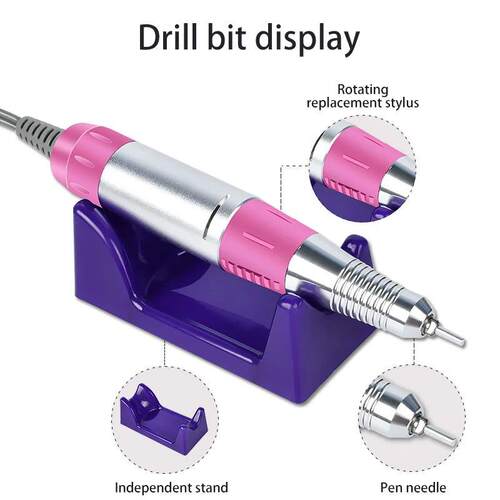 35000RPM Electric Nail Drill Professional Manicure Machine N