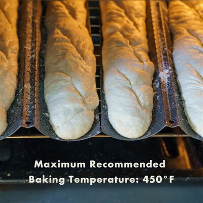 Baguette Bread Pan Tray French Bread Baking Loaf Bake Mold