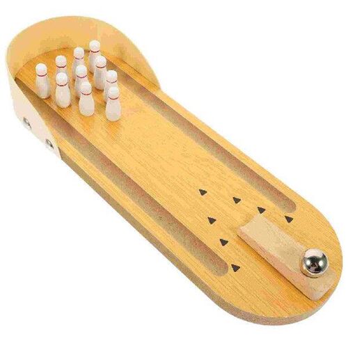Anti-Alzheimers Game Desktop Bowling Table Kids Mini Abs