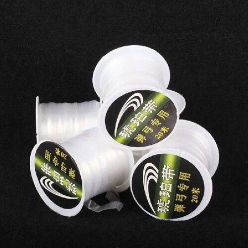 New Rubber Band Tied White Color 20M/65.62ft High