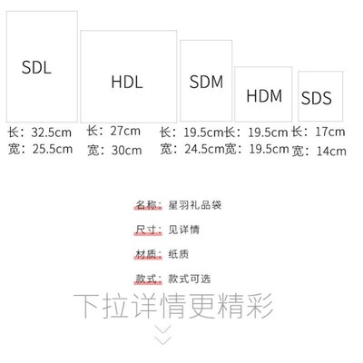 Paper Bags birthday Gift Packaging Bag Present Bag wrapping