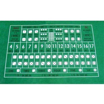 Texas Holdem Poker Table Cover Cloth (Green)90*60cm