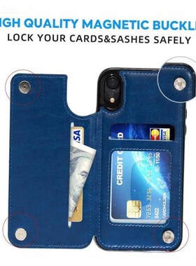 适用于 Retro PU Flip Leather Case For iPhone 15 14 13 12 Pro