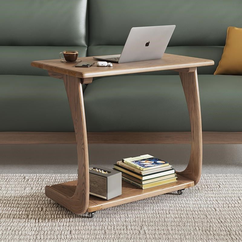 实木茶几沙发边几角几小户型C型阳台胡桃木色茶桌可移动床头边几,住宅家具,移动边几/推车,淘宝优惠券,粉丝福利购,淘宝优惠卷