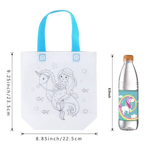 Unicorn DIY Environmental Protection Graffiti Bag Handmade P