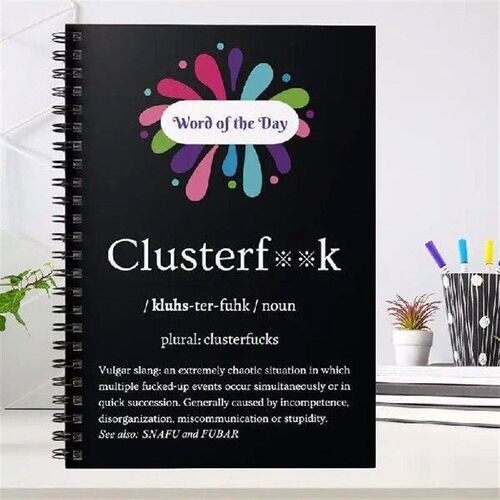 Note Journal Swear Word Note Planner Planner