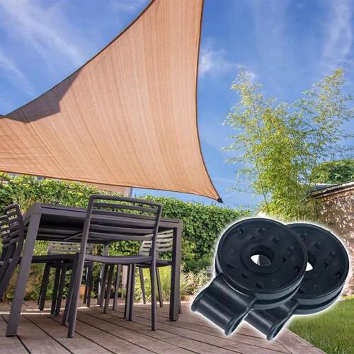 5-50pcs Plastic Sun Shades Net Clip Cloth Green Buildings fo