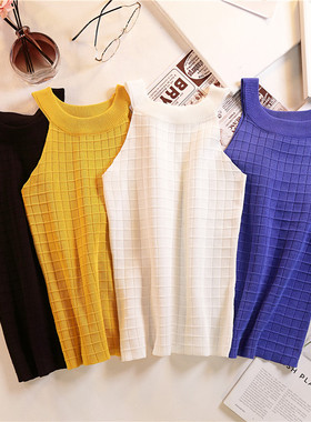 HELIAR 2020 Summer Crop Tops Female Knitted Camis Street Sol