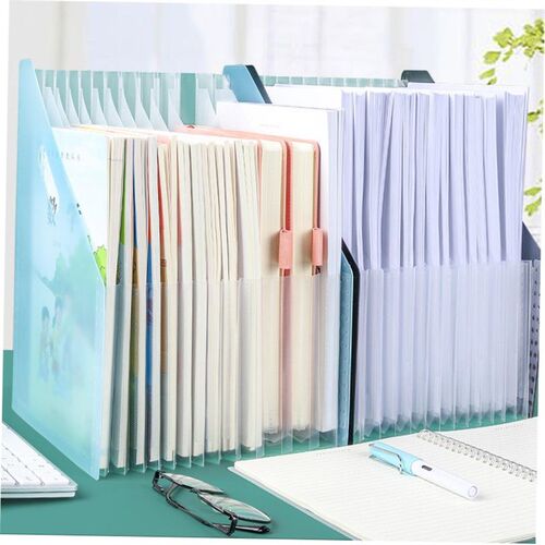 1Pc Desk File Folder Document Paper Organizer Storage Holder