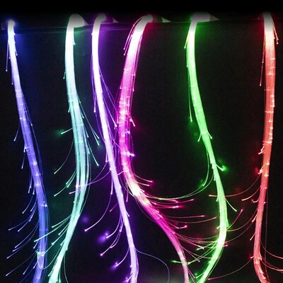 Disco Dance Whip Party Led Fiber Optic Dancing Whips