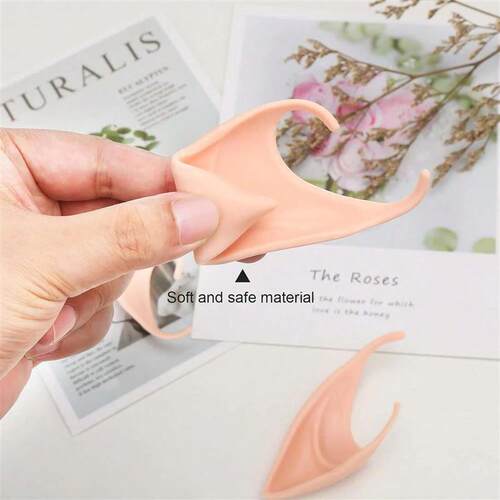 1-10pair Elf Ears Cosplay Decoration Latex Fairy Angel Elf E