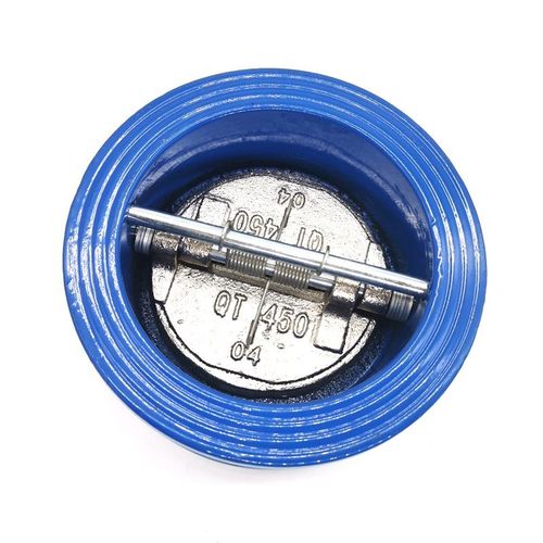 止回  塘沽蝶式对夹式铸铁消声DN/100/1止回D77X-1