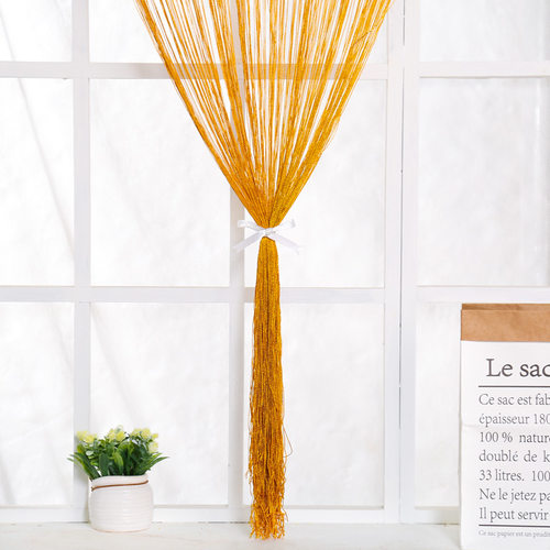 Multi-color Optional 100CM X 200CM Thread Line Curtains for
