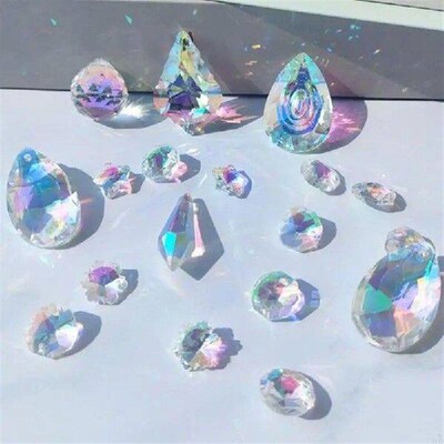 P0RD 200Pcs DIY Sun Catchers Making Set Craft DIY
