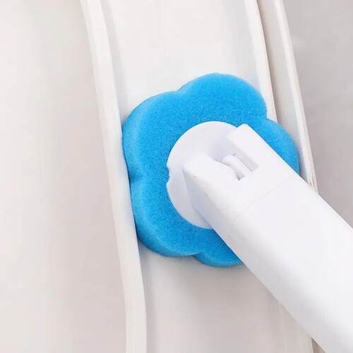 6-60PCS Disposable Toilet Brush Heads Bathroom Replacement S