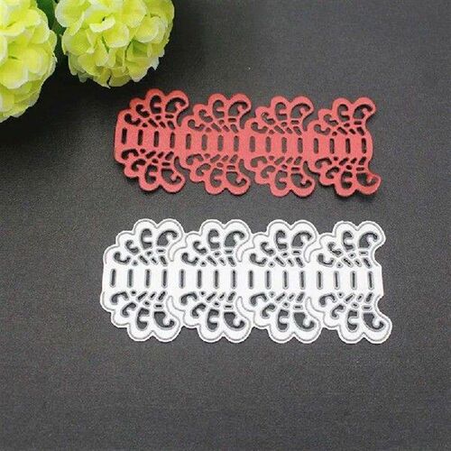Metal Cutting Dies Stencils Lace Flower Edge Border DIY