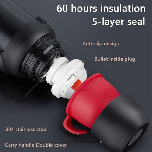 3L/4L Stainless Steel Insulation Kettle, Large Capacity Trav