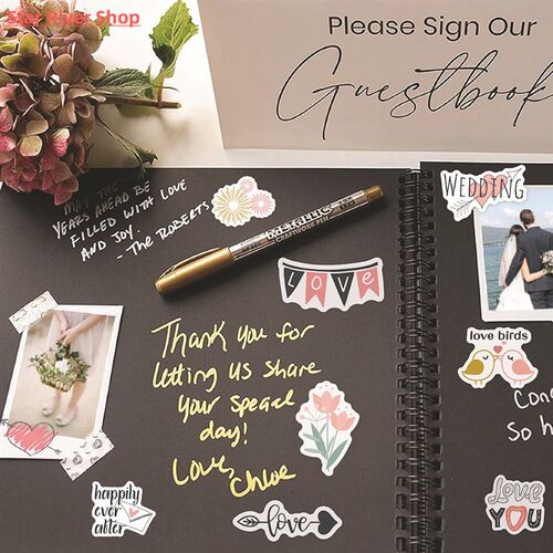 German wedding stickers Blessing Invitation sticker pack