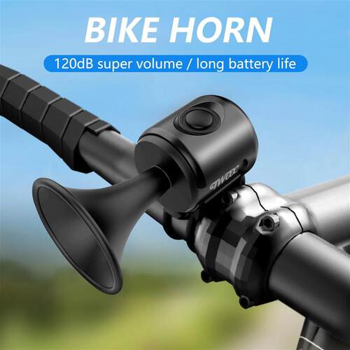 120 dB Electric Bike Bell Sounds Alarm Bell Waterproof Safet