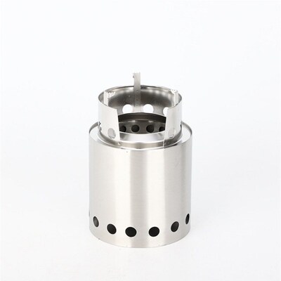 Outdoor Camping Firewood Stove Small Integrated Stainless St