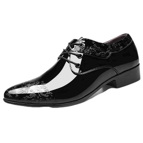 New Leather Shoes Men Breathable Formal Dress Shoes Luxury