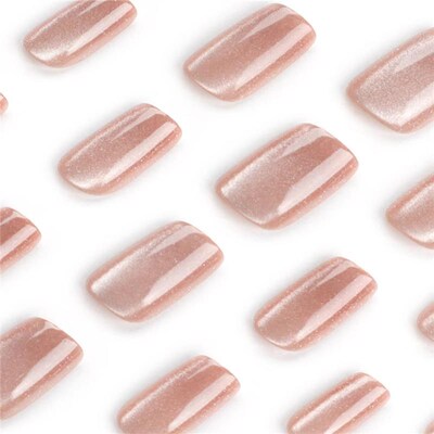 24pc Nails Art Fake Nail Tips False Press on Coffin with