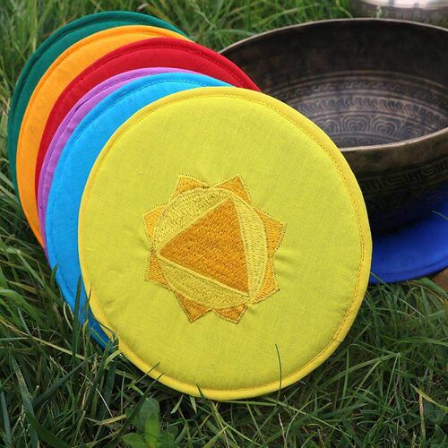 Yoga pendant artifact Nepal handmade Buddha sound bowl mat Y