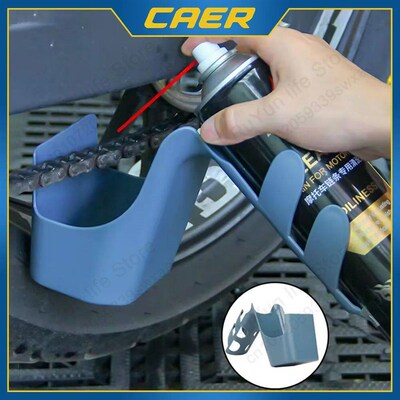 Motorcycle Bike Chain Oil Storage Tool Box Chain Cleaning Oi