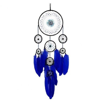 Devil Eye Feather Dream Catcher Home Office Living Room