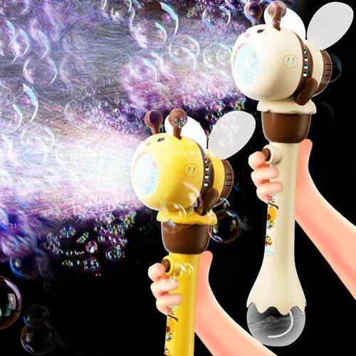 ChildrenNew Hand-Held Automatic Bubble Machine party games1