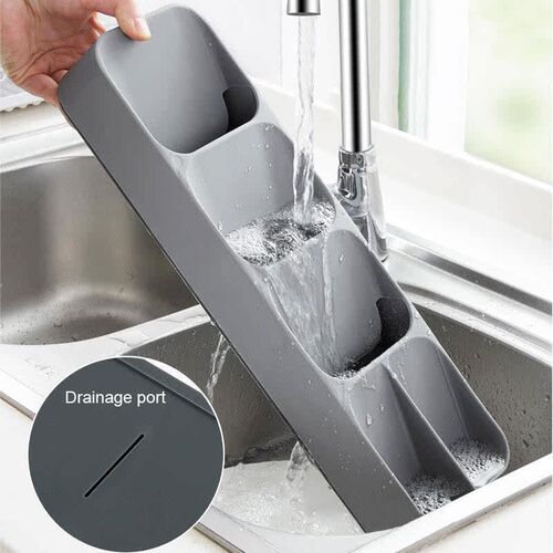 Cutlery Storage Tray Knife Holder Utensils Drawer Organizer