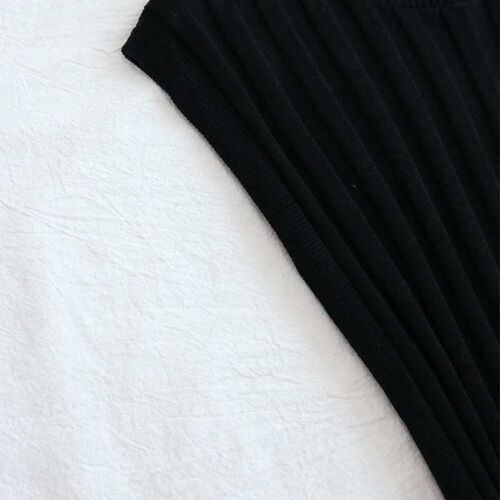 Tngge Summer Silk nd Cotton Micro-elstic Womens Sleeveless