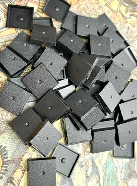 25mm Square Bases Miniatures Base and Wargame Model Bases fo