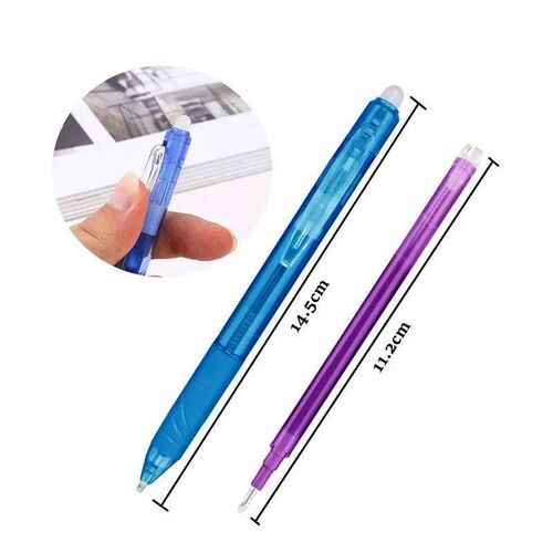 0.7mm Magic Erasable Pen Press Gel Pen Set 8 Colors Erasable
