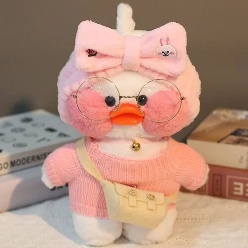 30cm Pato Plush Lalafanfan Duck Cute Stuffed Toys yellow Duc
