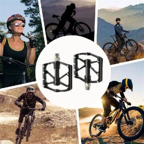 Pedals For Bike Aluminum Alloy Flat Pedals Sealed Bearings
