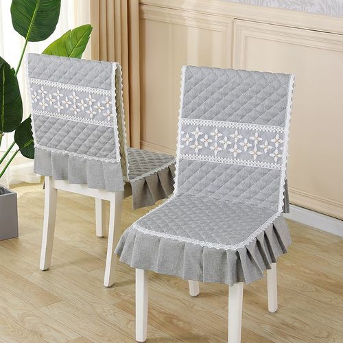餐桌木椅子罩2023新款四季通用餐椅餐厅连体靠椅垫坐垫