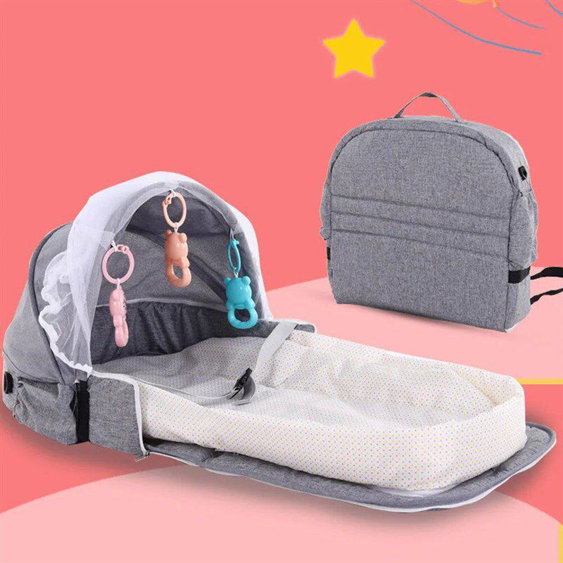 Portable Baby Infant Mosquito Nets Tent Matress Bed ver Trav - 实物图