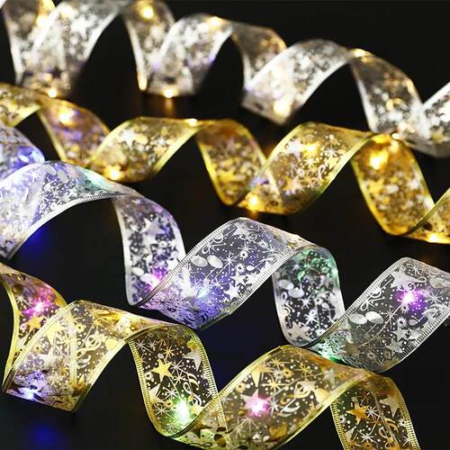 Christmas Decoration LED Ribbon Fairy Lights Christmas Tree