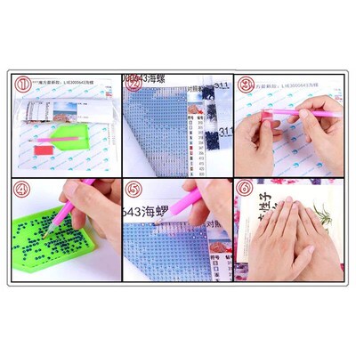 5D Diy Diamond Painted Beach Moon Full Diamond Mosaic Sunset
