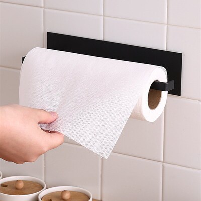 Paper Towel holder non-perforating kitchen paper hanger roll